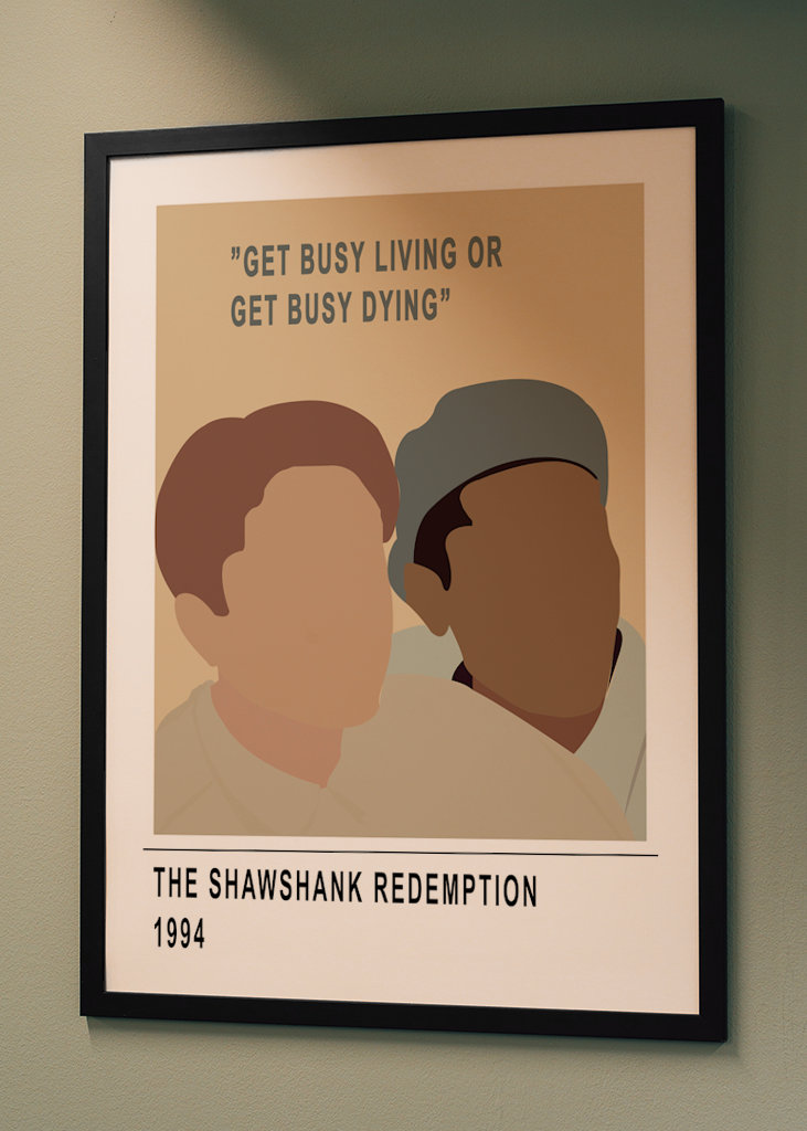 Plakát vykoupení z věznice Shawshank