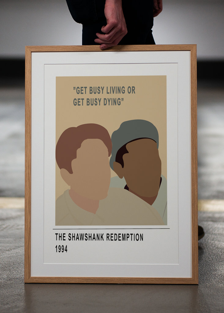 Plakát vykoupení z věznice Shawshank