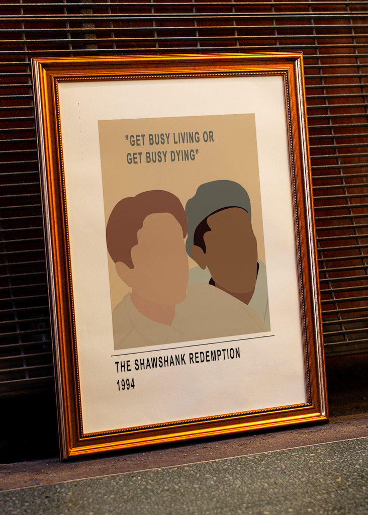 Plakát vykoupení z věznice Shawshank