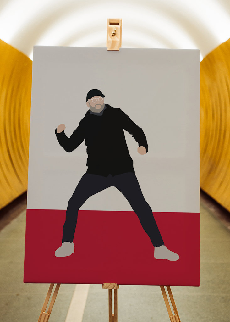 Plakát Jürgena Kloppa