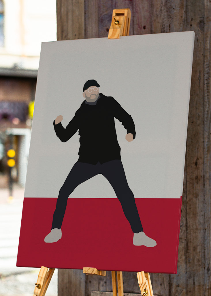 Plakát Jürgena Kloppa