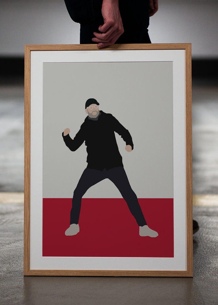 Plakát Jürgena Kloppa