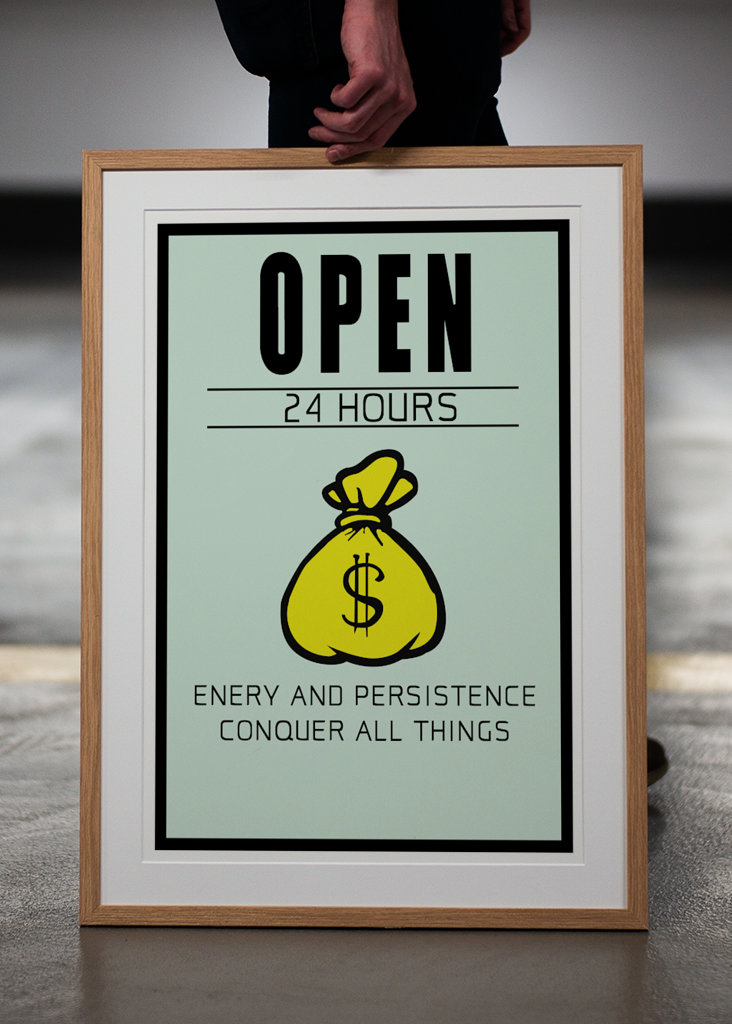 Monopoly Money Poster