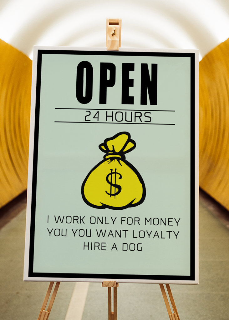 Monopoly Money Poster