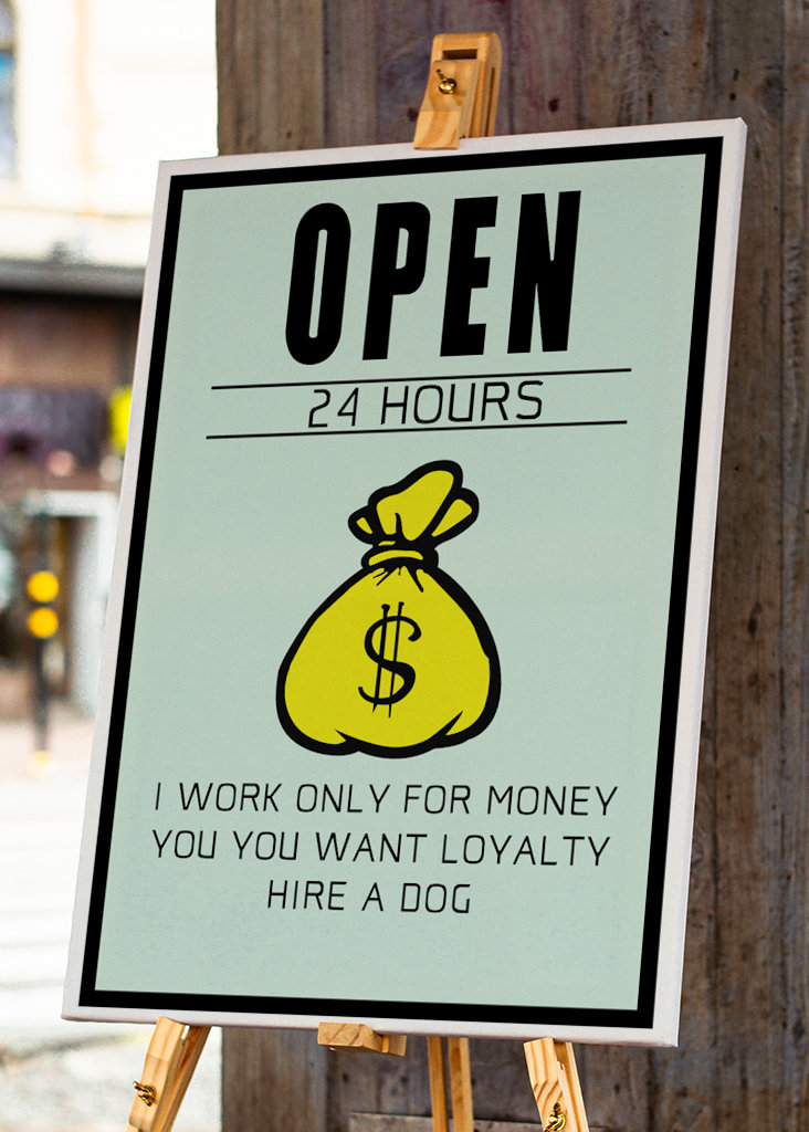 Monopoly Money Poster