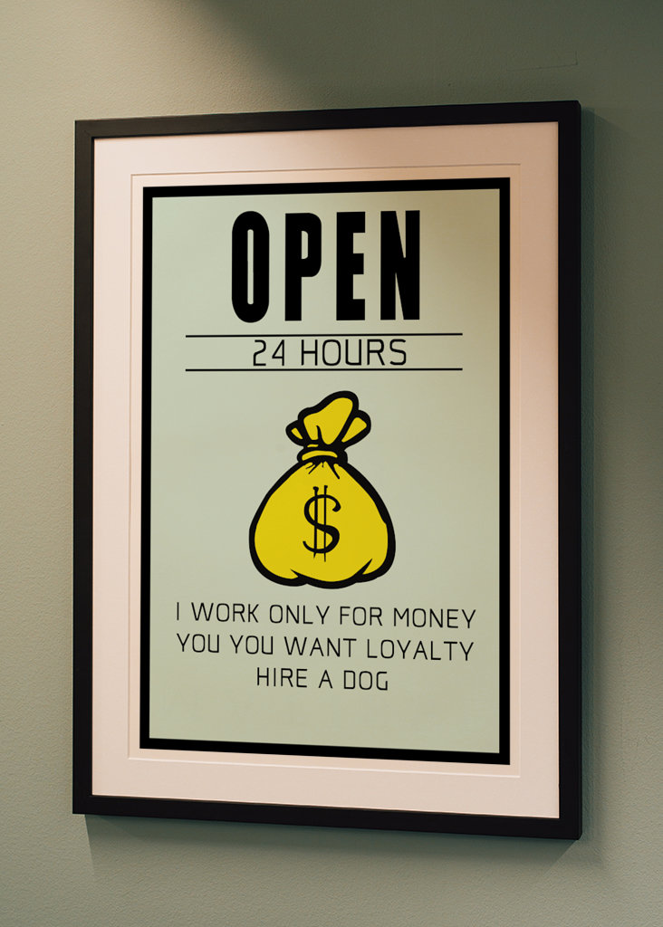 Monopoly Money Poster
