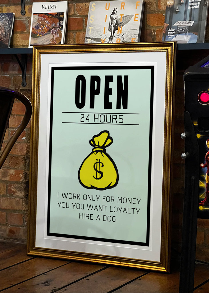 Monopoly Money Poster