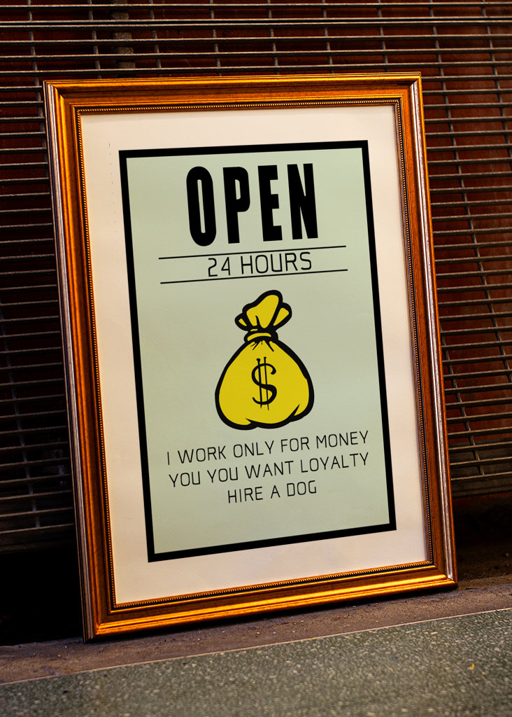 Monopoly Money Poster
