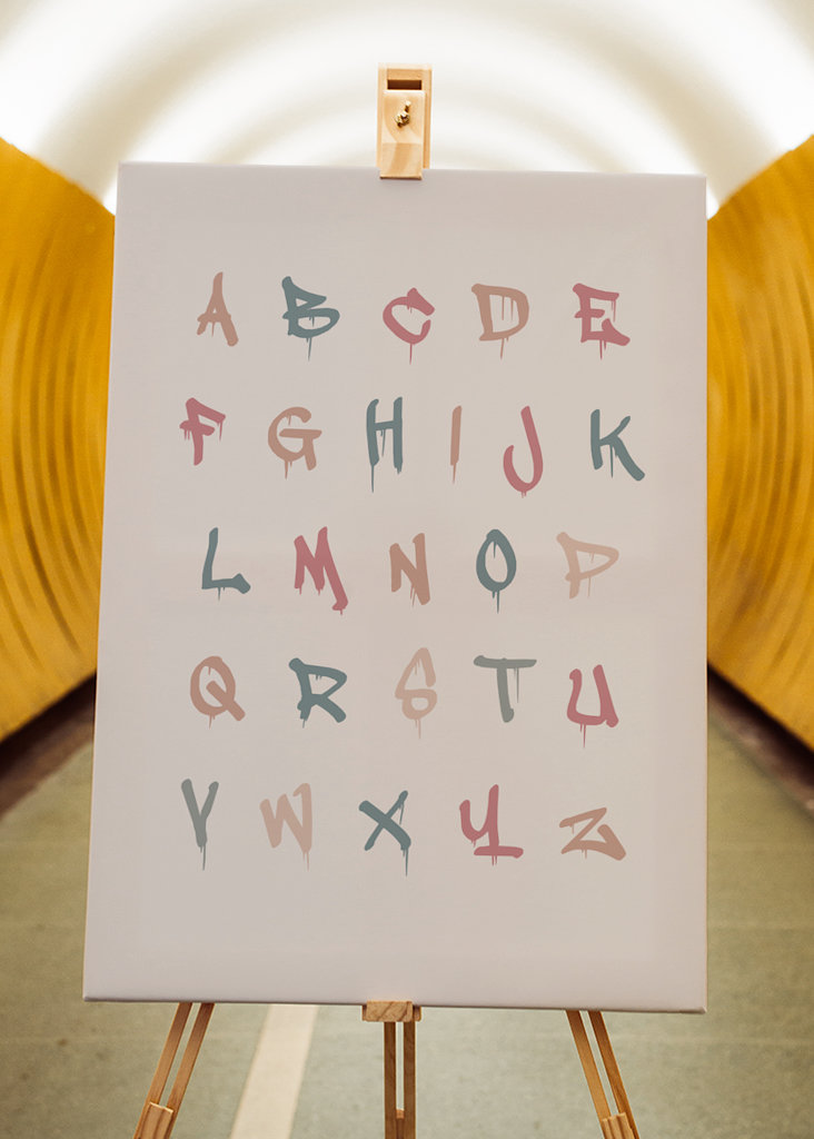 Alphabet Poster