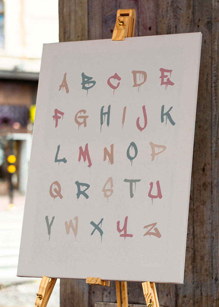 Alphabet Poster