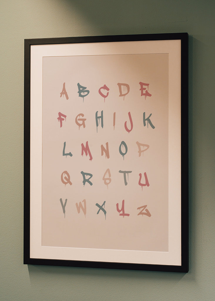 Alphabet Poster