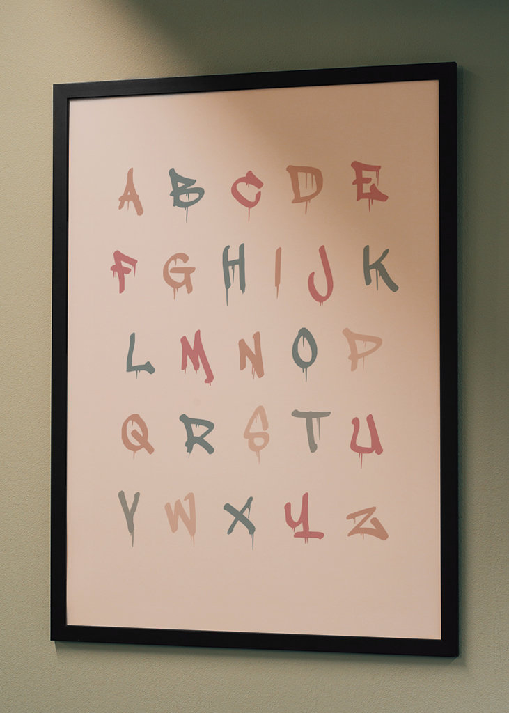 Alphabet Poster