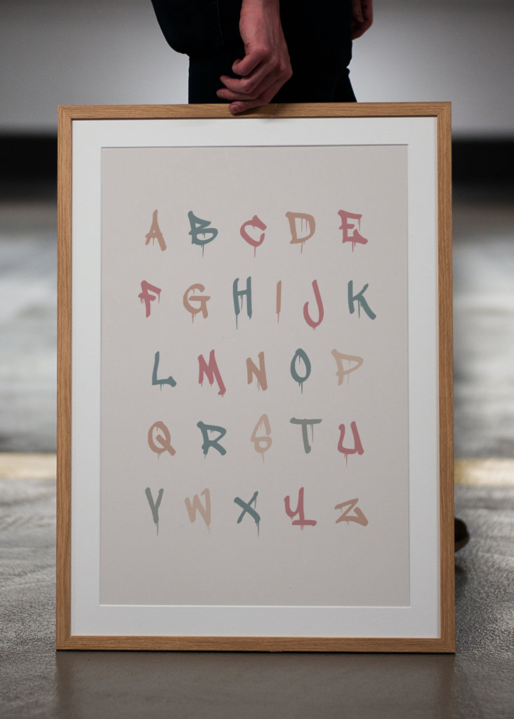 Alphabet Poster