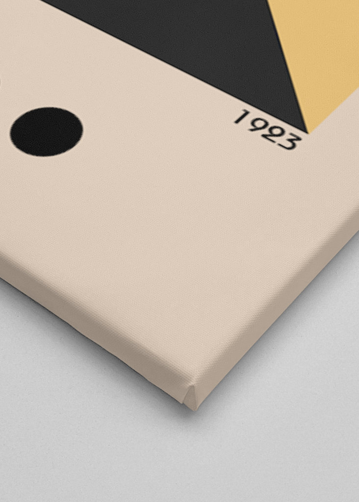 Bauhaus pyramide plakat