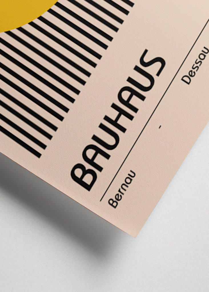 Bauhaus eredeti plakát