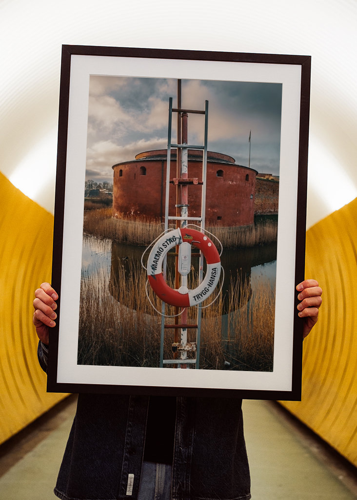 Redningskrans på Malmøhus Slot