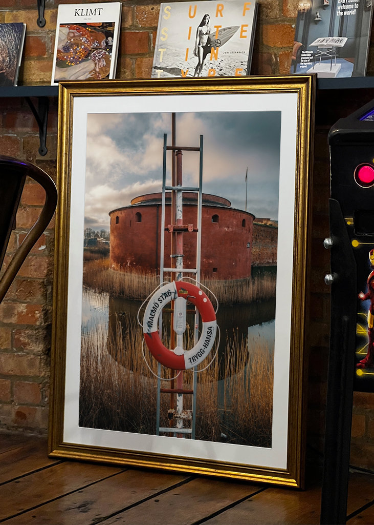 Redningskrans på Malmøhus Slot