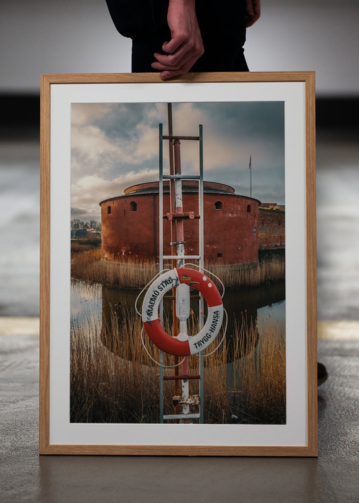 Redningskrans på Malmøhus Slot