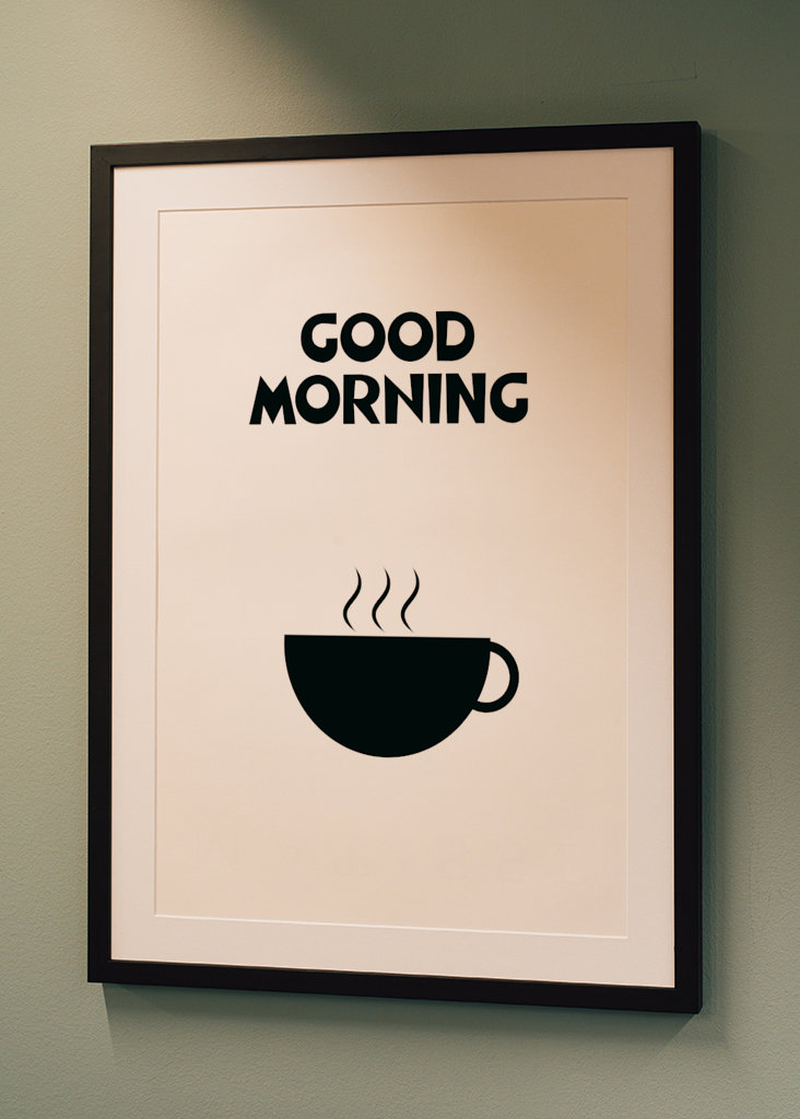 Cartel de Buenos Días