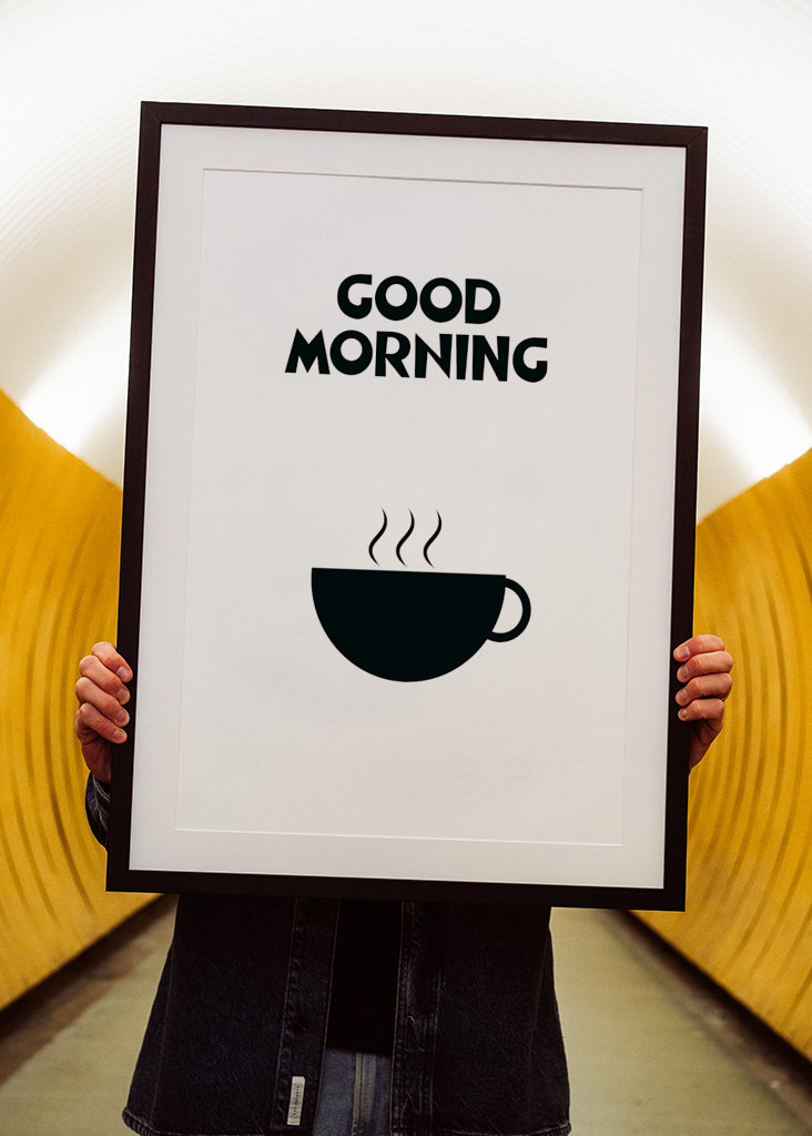 Cartel de Buenos Días