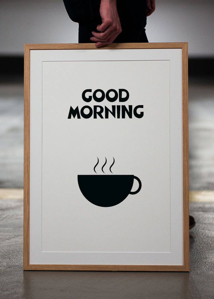 Cartel de Buenos Días