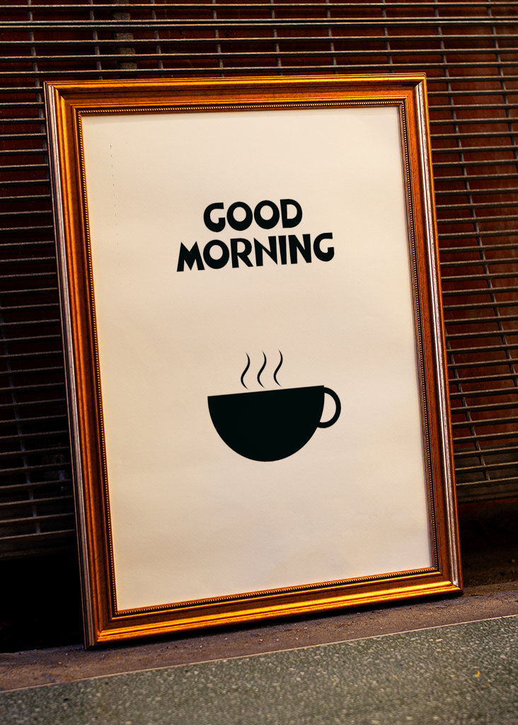 Cartel de Buenos Días