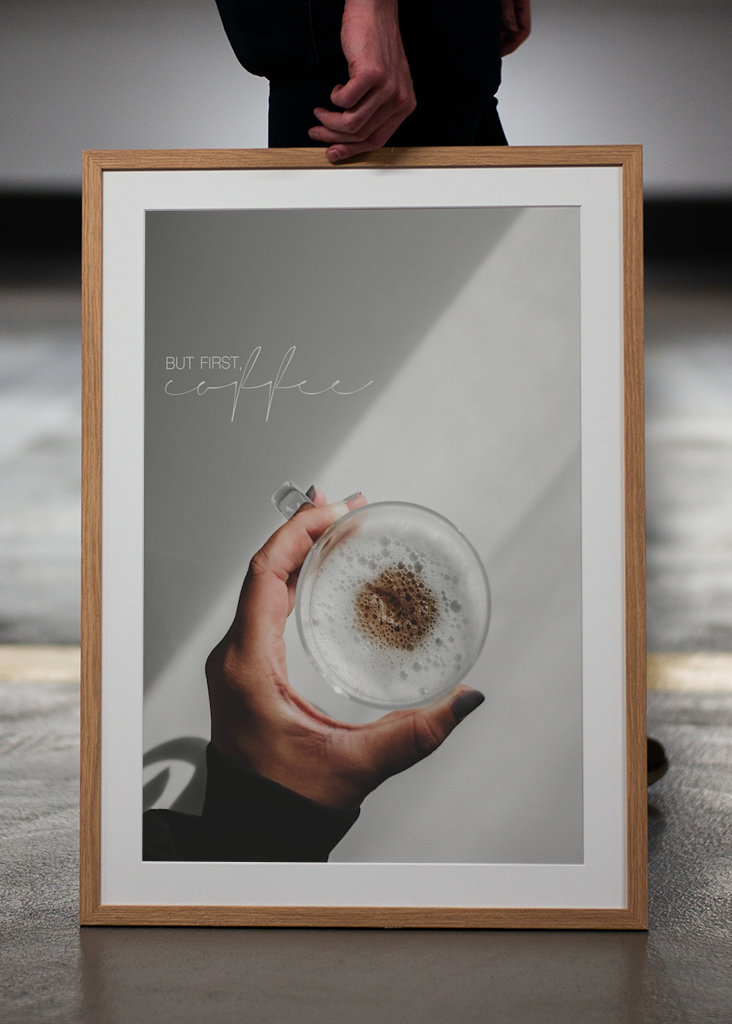 De először is, kávé