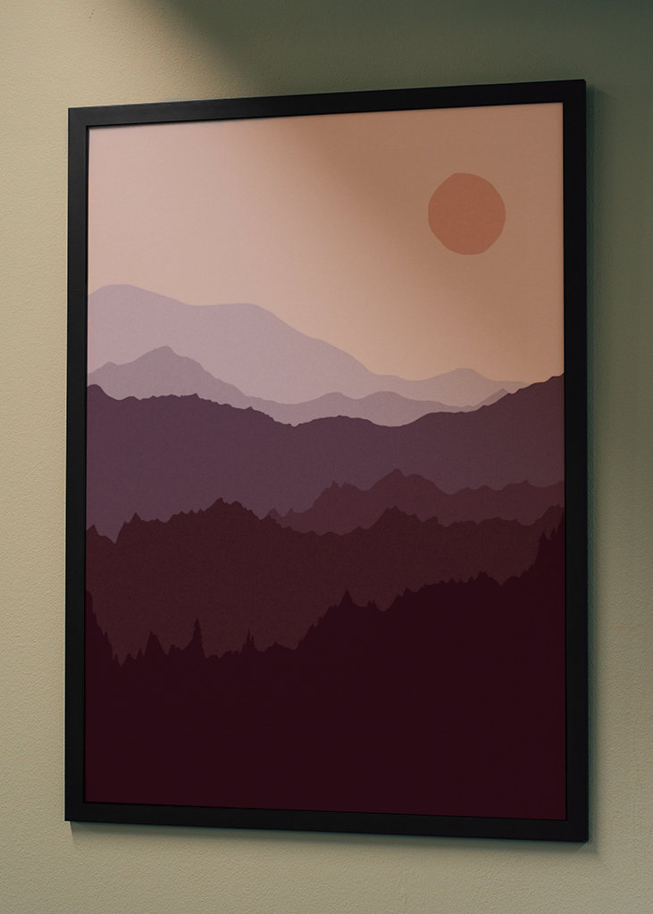 Fjällrand - burgundy