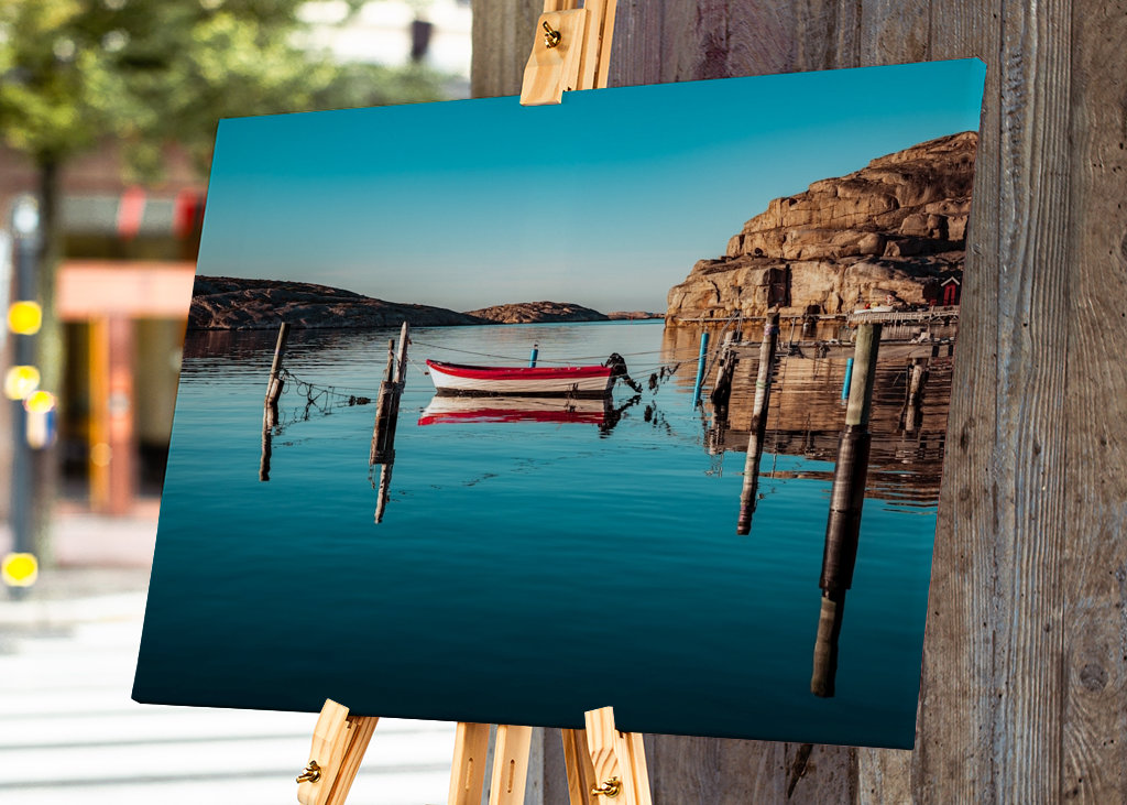 Uklidněte vodu pod lodí