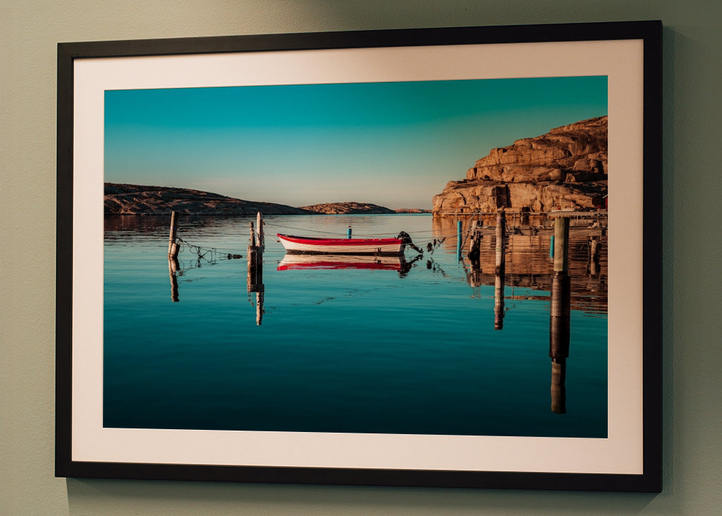 Uklidněte vodu pod lodí