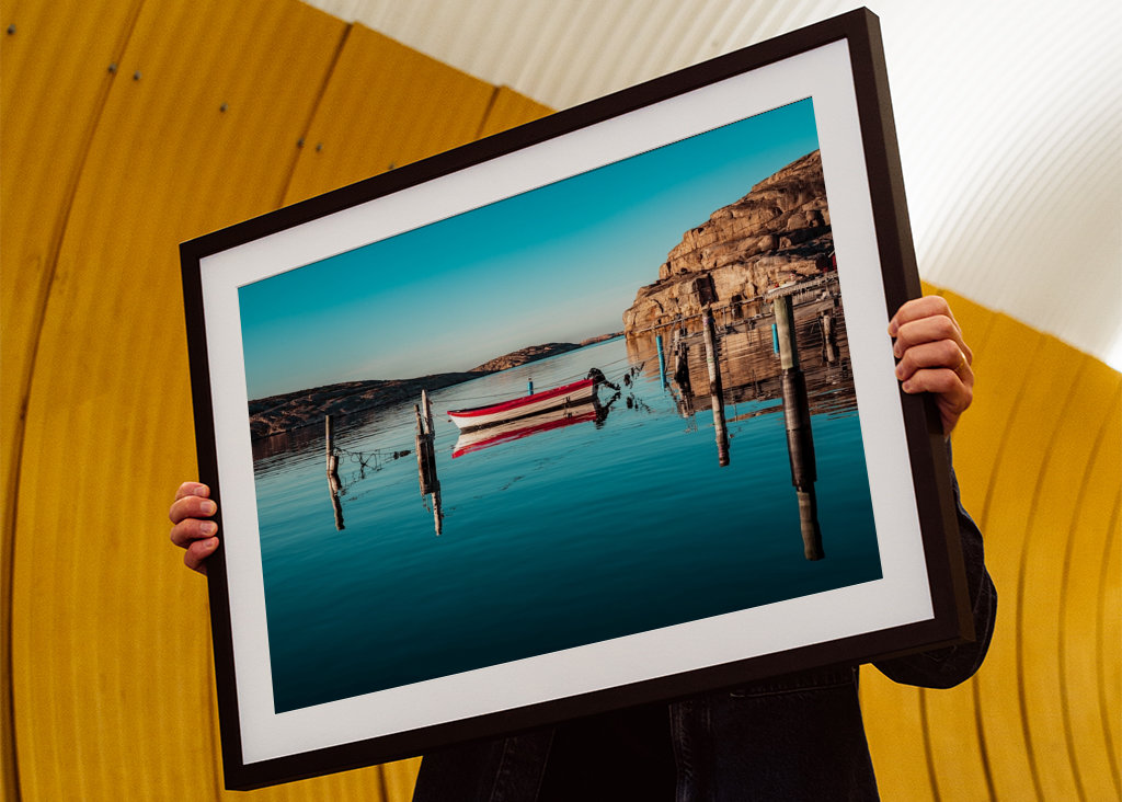 Uklidněte vodu pod lodí