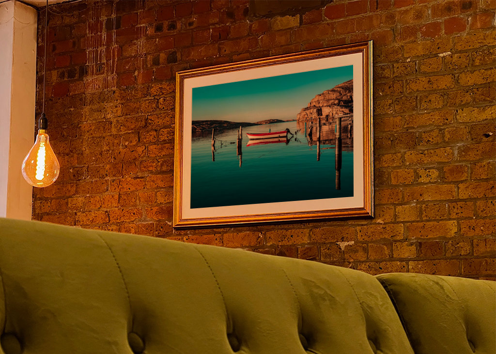 Uklidněte vodu pod lodí