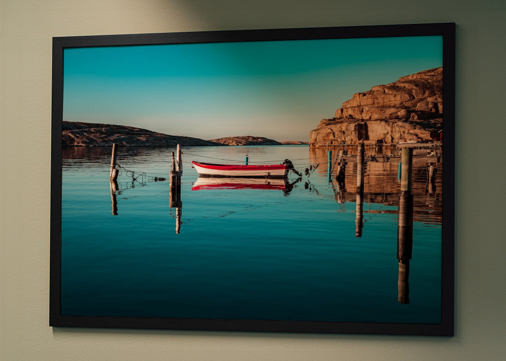 Uklidněte vodu pod lodí