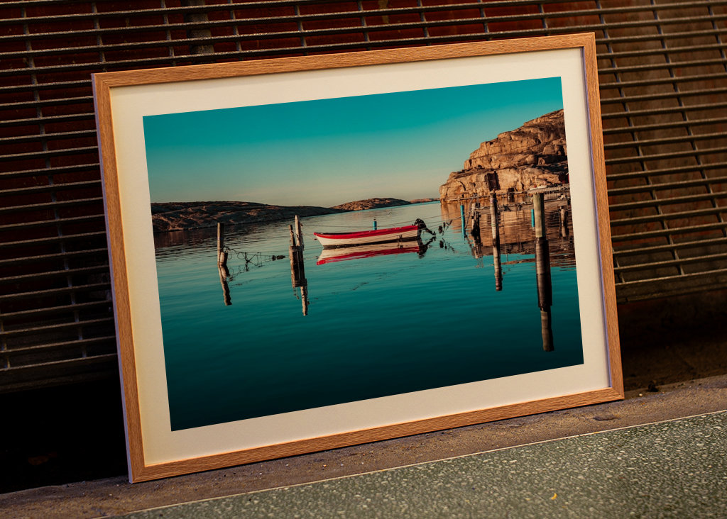 Uklidněte vodu pod lodí