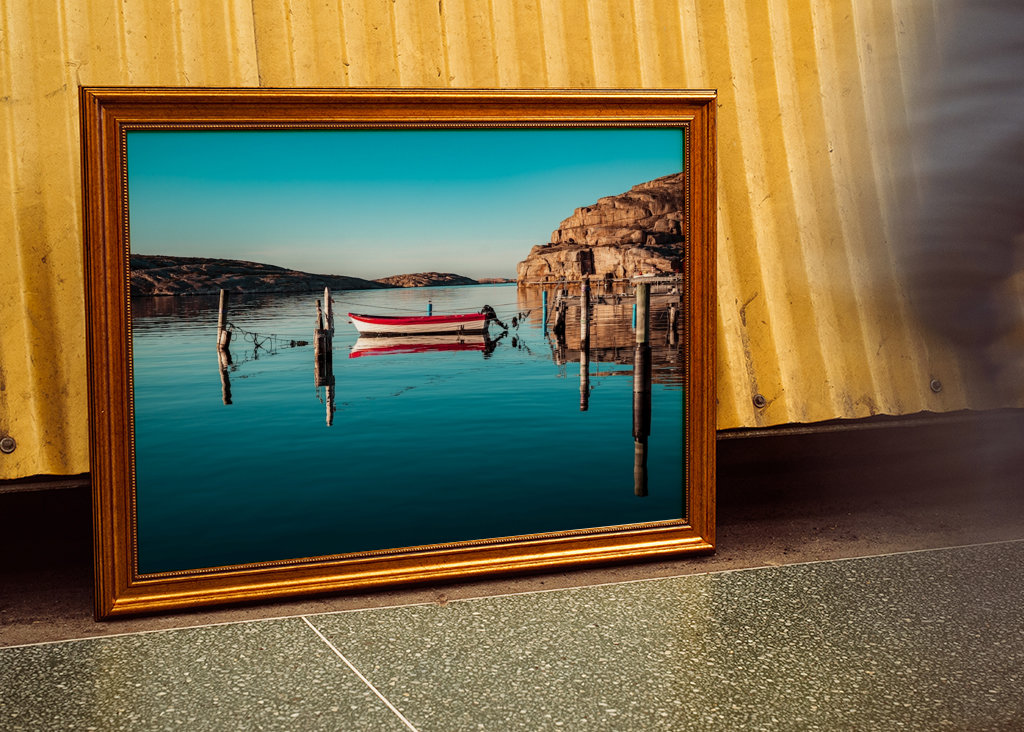 Uklidněte vodu pod lodí