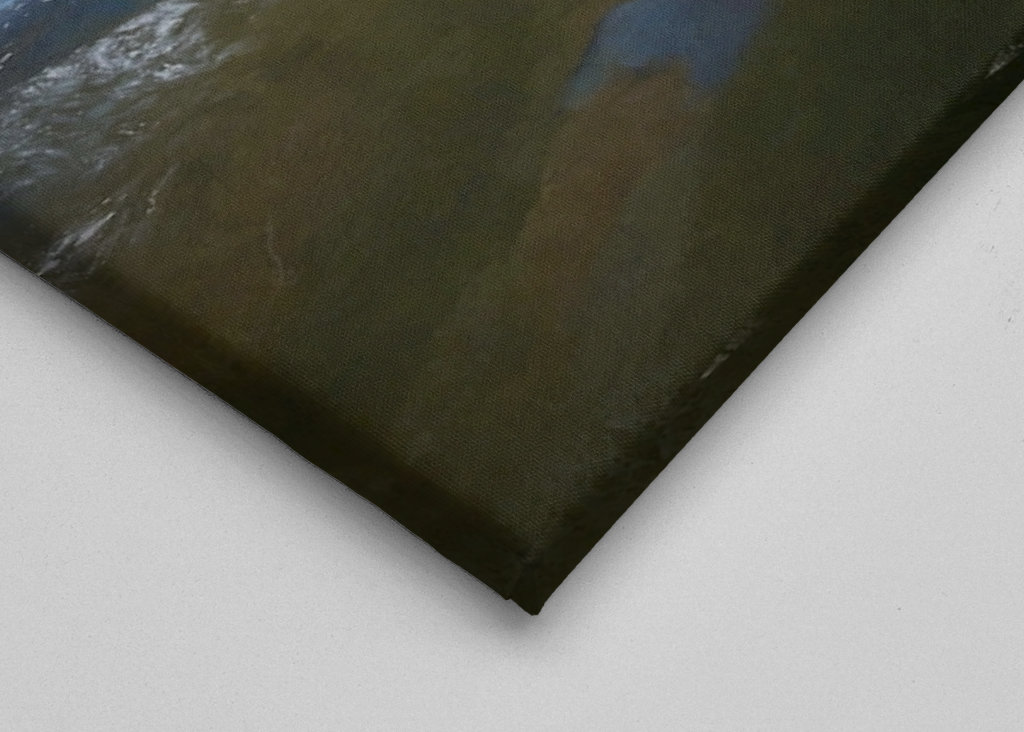 Snö på Segla toppen