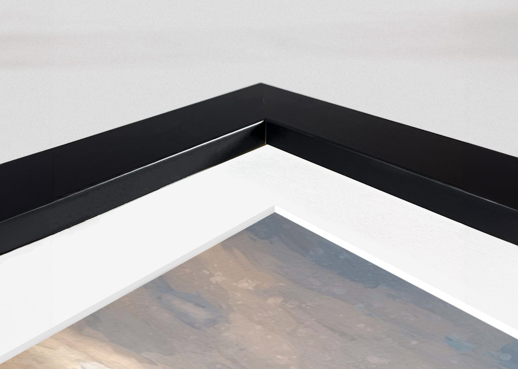 Reindeer in winter landscape 