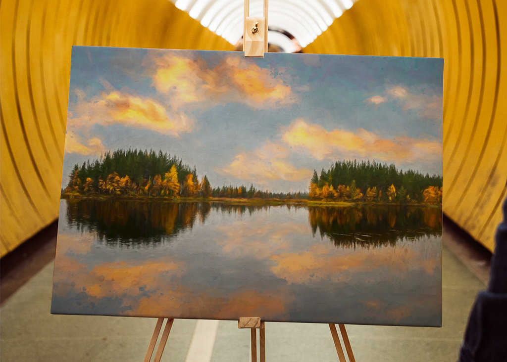 Høstfarge på Svegsjön