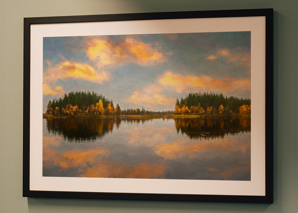 Høstfarge på Svegsjön