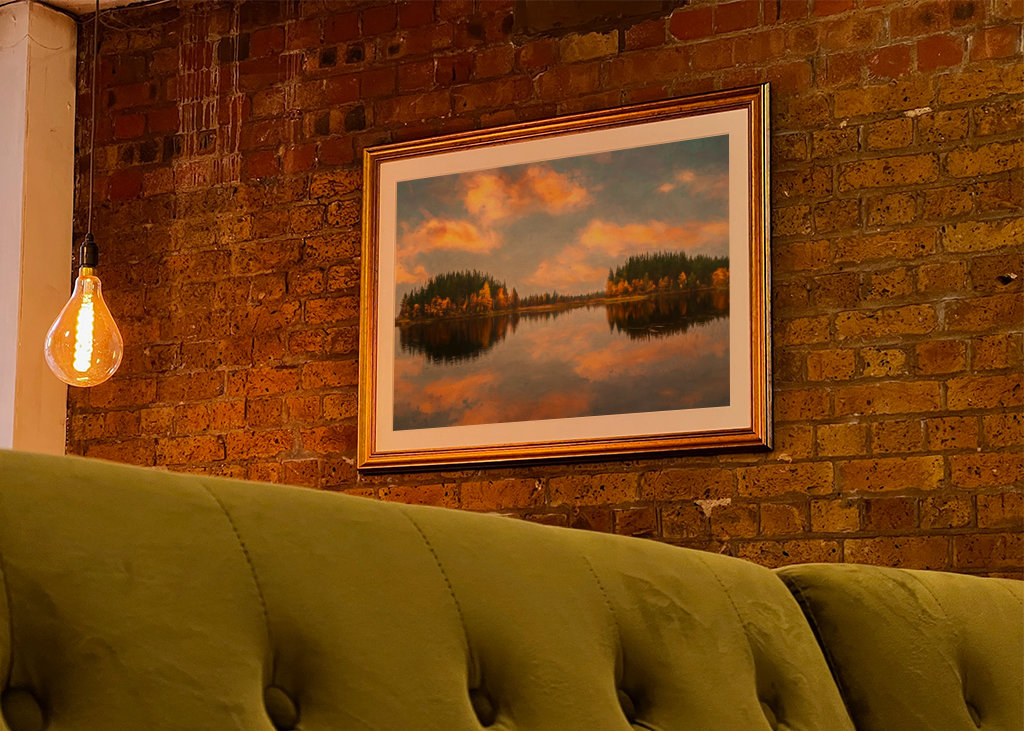 Høstfarge på Svegsjön