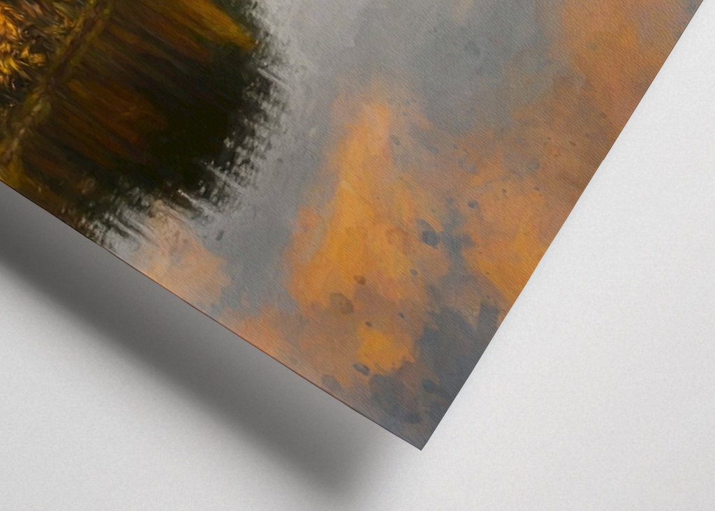 Høstfarge på Svegsjön