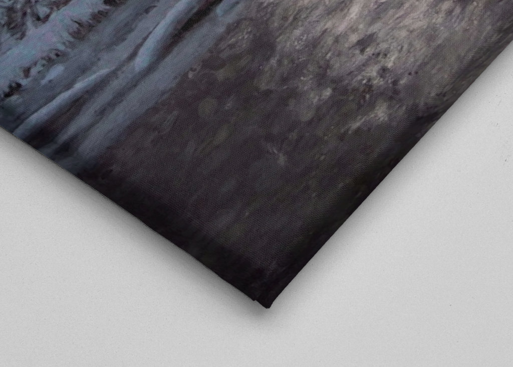 Winter flowing upstream