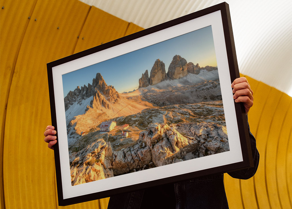 Drie bergtoppen in Zuid-Tirol