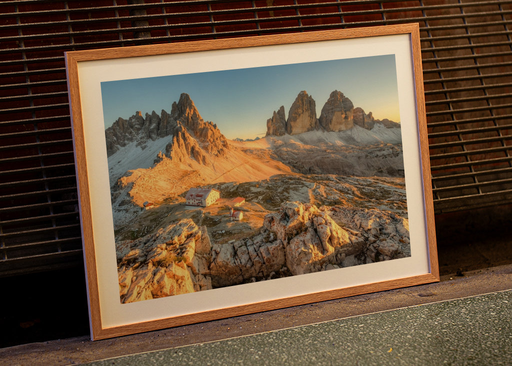 Drie bergtoppen in Zuid-Tirol
