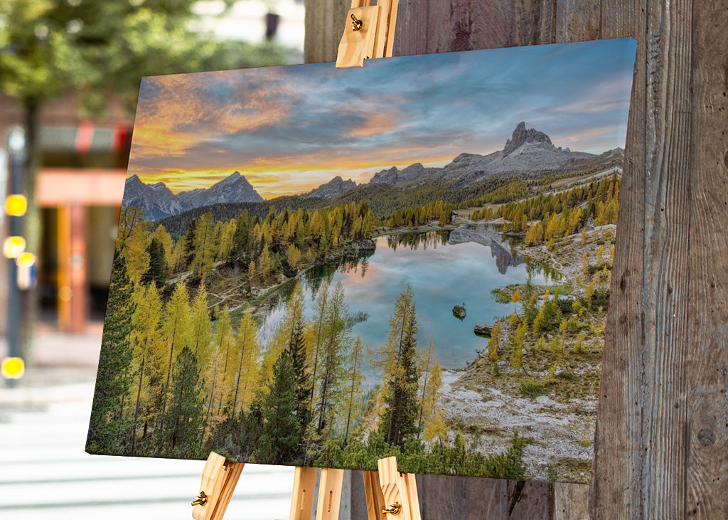 Lago Federa in the Dolomites