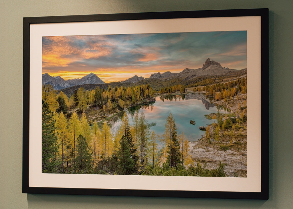Lago Federa in the Dolomites