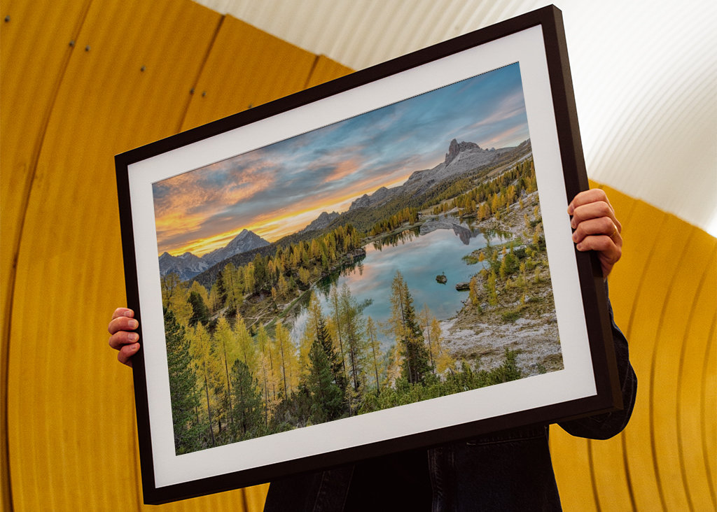 Lago Federa in the Dolomites