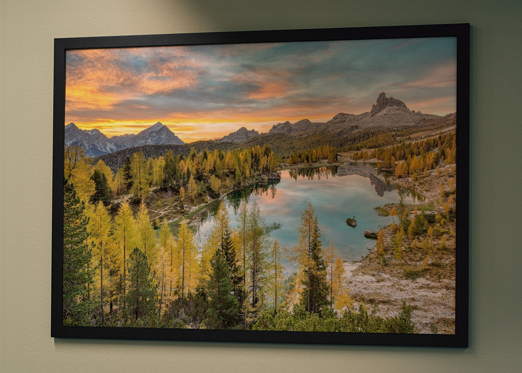 Lago Federa in the Dolomites