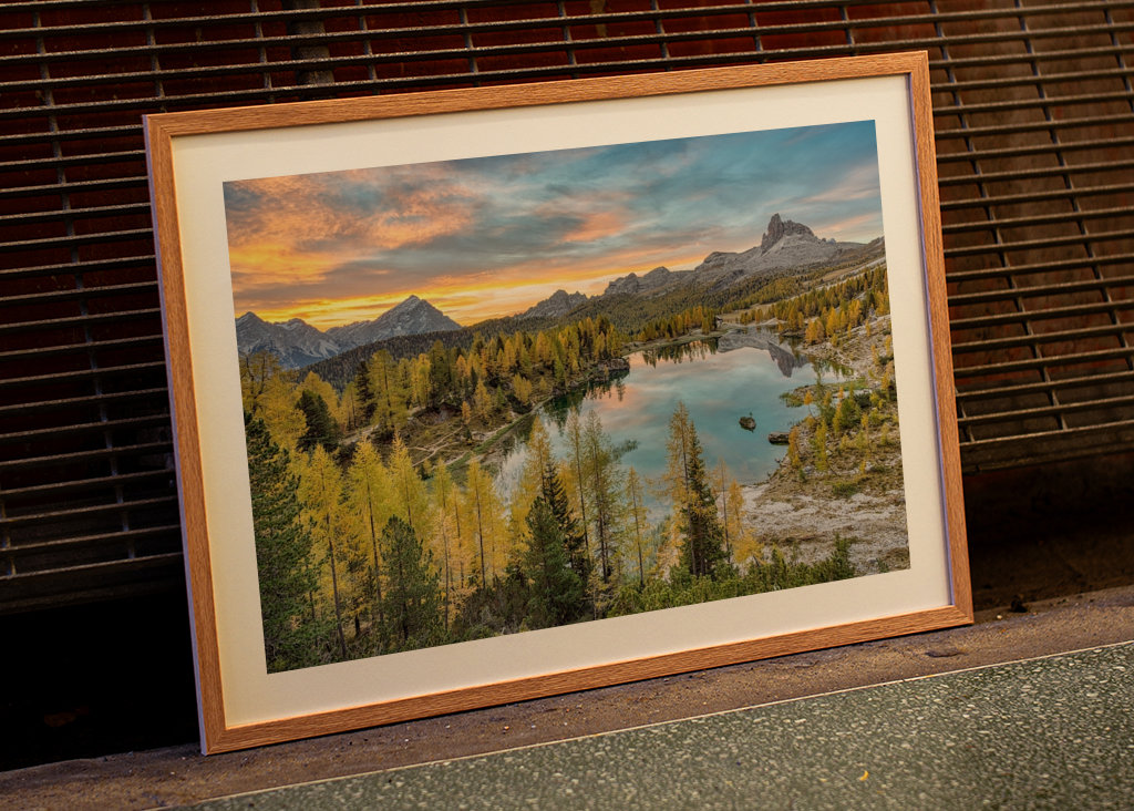 Lago Federa in the Dolomites