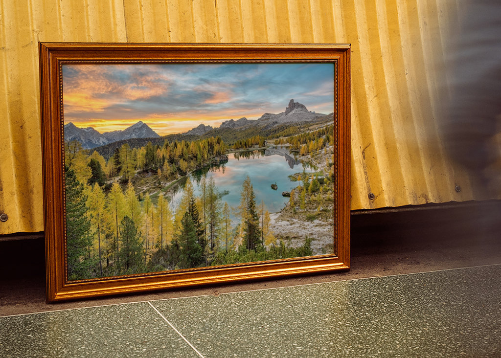 Lago Federa in the Dolomites